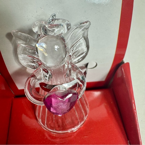 Lot of 10 Ganz glass angels. Adorable glass Christmas angels each in its display - Picture 1 of 11